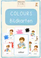 Vorschau - Fördermaterial/Inklusion - Colours Englisch – Flashcards Grundschule - Deckblatt