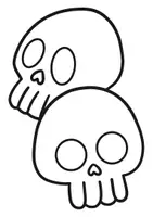 anteprima - Materiale per pittura e bricolage - Halloween da colorare - Arte - Pagina 3