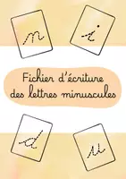 Aperçu - Apprentissages en autonomie - Atelier d'écriture : cursive minuscule - Page de couverture