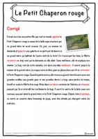 Aperçu - Inclusion - Le Petit Chaperon rouge – Fiche : texte à trous, compréhension orale et mots mêlés - Page 2