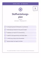 Vorschau - Lehrpläne/Lehrermaterial - Stoffverteilungspläne Englisch Gym 5-9 - Seite 1