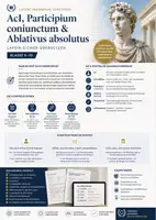 Vorschau - Unterrichtsreihen - AcI, Participium coniunctum & Ablativus absolutus – Latein sicher übersetzen | Klasse 8–10 - Deckblatt