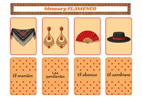 Aperçu - Jeux - Memory flamenco à imprimer - Page 3