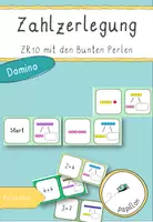 Vorschau - Spiele - Zahlzerlegung _ Bunte Perlen _ Domino - Deckblatt