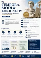 Vorschau - Unterrichtsreihen - Tempora, Modi & Konjunktiv – Zeitverhältnisse im Lateinischen sicher verstehen | Klasse 8–11 - Deckblatt