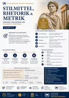 Vorschau - Unterrichtsreihen - Stilmittel, Rhetorik & Metrik – Wirkung analysieren und Hexameter verstehen | Latein Klasse 9–13 - Deckblatt