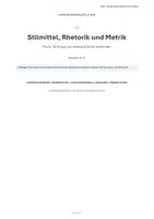 Vorschau - Unterrichtsreihen - Stilmittel, Rhetorik & Metrik – Wirkung analysieren und Hexameter verstehen | Latein Klasse 9–13 - Seite 1