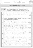 Vorschau - Arbeitsblätter - Märchen Lesespurgeschichte: Die Jagd nach dem Drachen (Deutsch Grundschule Klasse 3-4) - Seite 3