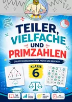 Vorschau - Arbeitsblätter - Teiler, Vielfache & Primzahlen – Klasse 6 - Deckblatt
