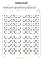 Vista previa - Refuerzo / NEE / Materiales de apoyo - Panel del 100 y fichas bicolores - Portada