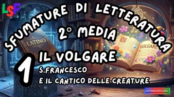 anteprima - Esercizi - IL VOLGARE #Letteratura #2media #MultimodaleaSpirale - Pagina di copertina