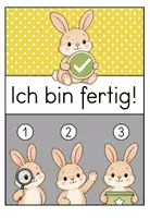 Vorschau - Mal- und Bastelvorlagen - Hasenklasse – wachsendes Materialpaket für die 1. Klasse - Seite 3