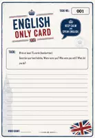 Vorschau - Aufgabenkarten - English-Only-Card (Methode für einsprachigen Englischunterricht) mit Aufgabenkarten - Seite 2