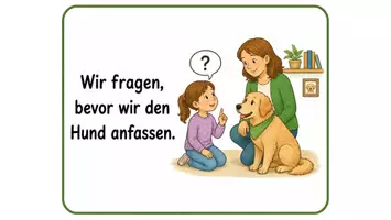 Vorschau - Bildkarten - Regelkarten zum Schulhund mit Wort und Bild - Seite 3