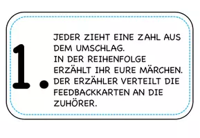 Vorschau - Bildkarten - Ablauf einer Erzählkonferenz für eine Märcheneinheit - Seite 1