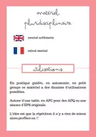 Aperçu - Apprentissages en autonomie - Jeu à plastifier - Multiplications (cycle 2 et 3) - Page de couverture