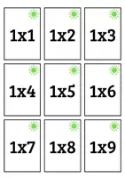 Aperçu - Apprentissages en autonomie - Jeu à plastifier - Multiplications (cycle 2 et 3) - Page 1