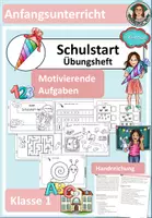 Vorschau - Arbeitsblätter - Einschulungsheft - Deckblatt