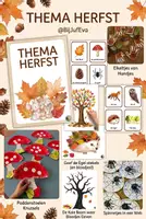 Voorbeeld - Draaiboek Thema Herfst voor de kleuters - Voorblad