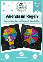 Vorschau - Arbeitsblätter - Kunst Grundschule – Regenschirm gestalten | Muster & Künstler | Klasse 2–4 - Deckblatt