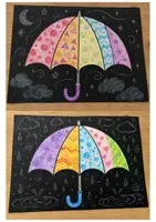 Vorschau - Arbeitsblätter - Kunst Grundschule – Regenschirm gestalten | Muster & Künstler | Klasse 2–4 - Seite 2