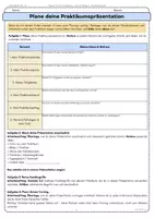 Vorschau - Arbeitsblätter - Praktikumspräsentation Schülerpraktikum Klasse 8 9 10 - Seite 2
