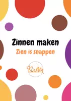 Voorbeeld - Zinnen bouwen - Zien is snappen - Voorblad