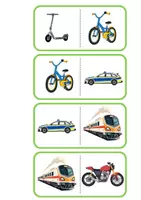 Vorschau - Spiele - Sprachförderung: Domino "Fahrzeuge" - Seite 1
