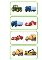 Vorschau - Spiele - Sprachförderung: Domino "Fahrzeuge" - Seite 3