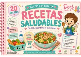 Vista previa - Unidades / Secuencias / Situaciones de Aprendizaje - Recetas saludables con lista de la compra - Portada