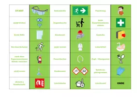 Vorschau - Spiele - Sicherheit im Fachraum – Domino - Seite 1