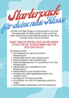 Vorschau - Poster - Starterpaket Klassenleitung: Erste Schultage - Seite 1