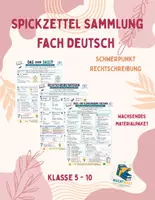 Vorschau - Arbeitsblätter - Spickzettel-Sammlung Deutsch: Rechtschreibung - Deckblatt