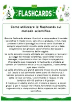 anteprima - Flashcard - Flashcards sul metodo scientifico - Pagina 1