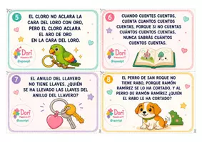 Vista previa - Juegos / Gamificación - Leemos de forma divertida con trabalenguas - página 2