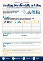 Vorschau - Arbeitsblätter - Kohlenstoff, Stickstoff, Phosphor & Schwefel – Die Chemie wichtiger Nichtmetalle - Seite 3