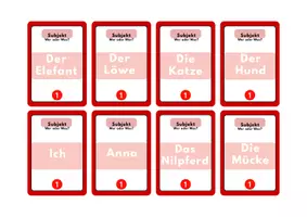 Vorschau - Spiele - Satzglieder - Quatschsätze legen - Seite 2