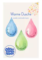 Vorschau - Mal- und Bastelvorlagen - Warme Dusche zur Stärkung der sozial-emotionalen Kompetenz - Deckblatt
