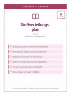 Vorschau - Lehrpläne/Lehrermaterial - Stoffverteilungsplan Deutsch 6 Realschule - Deckblatt