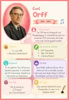 Vorschau - Poster - Komponisten-Steckbrief & Poster: Carl Orff - Seite 2