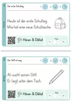 Vorschau - Fördermaterial/Inklusion - Abschreibkartei mit Audio – Abschreiben, Rechtschreibung & Diktat | 3-fach differenziert | Deutsch A1, Grundschule Kl. 1–4 - Seite 3
