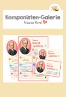 Vorschau - Poster - Komponisten-Steckbrief & Poster: Maurice Ravel - Deckblatt