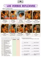 Vorschau - Unterrichtsreihen - Los verbos reflexivos (Grundlagenmaterial) - Deckblatt