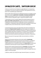 anteprima - Materiale di supporto/inclusione - Un mazzo di carte…tanti giochi! - Pagina 1