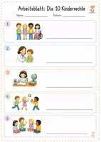 Vorschau - Arbeitsblätter - Kinderrechte Arbeitsblätter Grundschule 1.–4. Klasse - Seite 2