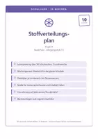 Vorschau - Lehrpläne/Lehrermaterial - Stoffverteilungsplan Englisch 10 Realschule - Deckblatt