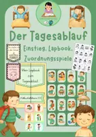 Vorschau - Arbeitsblätter - Der Tagesablauf - Stundeneinstieg, Legematerial, Lapbook - Deckblatt