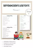Vorschau - Arbeitsblätter - Materialpaket differenzierte Lesetexte - Seite 1