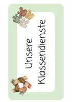Vorschau - Poster - Klassendienste in der Grundschule - Deckblatt