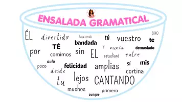 Vista previa - Unidades / Secuencias / Situaciones de Aprendizaje - JUEGO CATEGORÍAS GRAMATICALES. - página 2